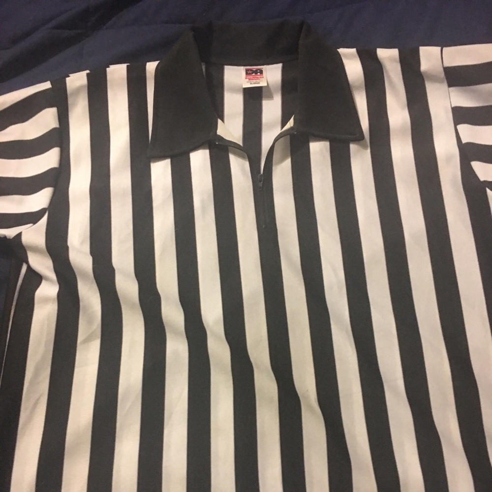 Basketball officials color shirt